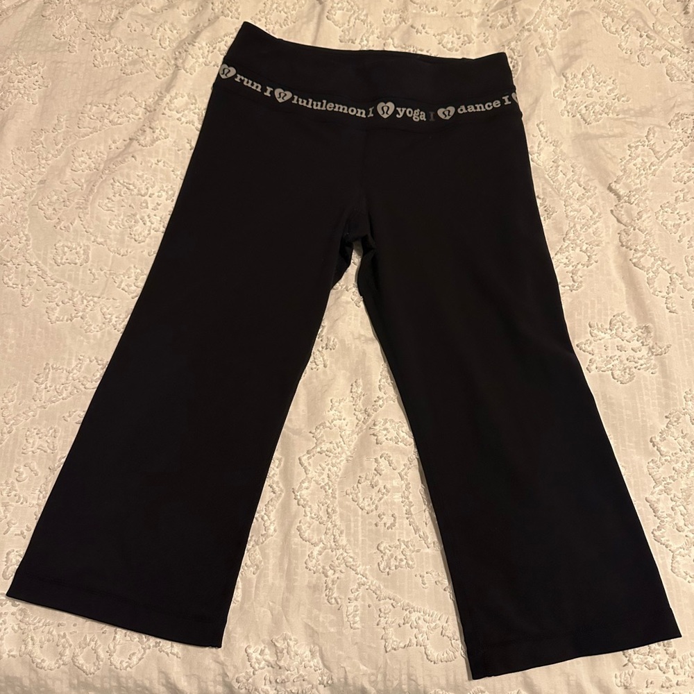 Lululemon capri leggings size 6